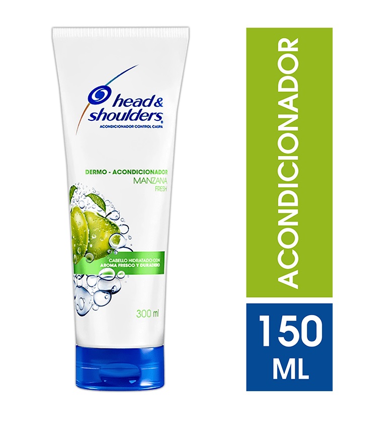 ACONDICIONADOR HEAD SHOULDERS   X150 APPLE FRESH MANZANA